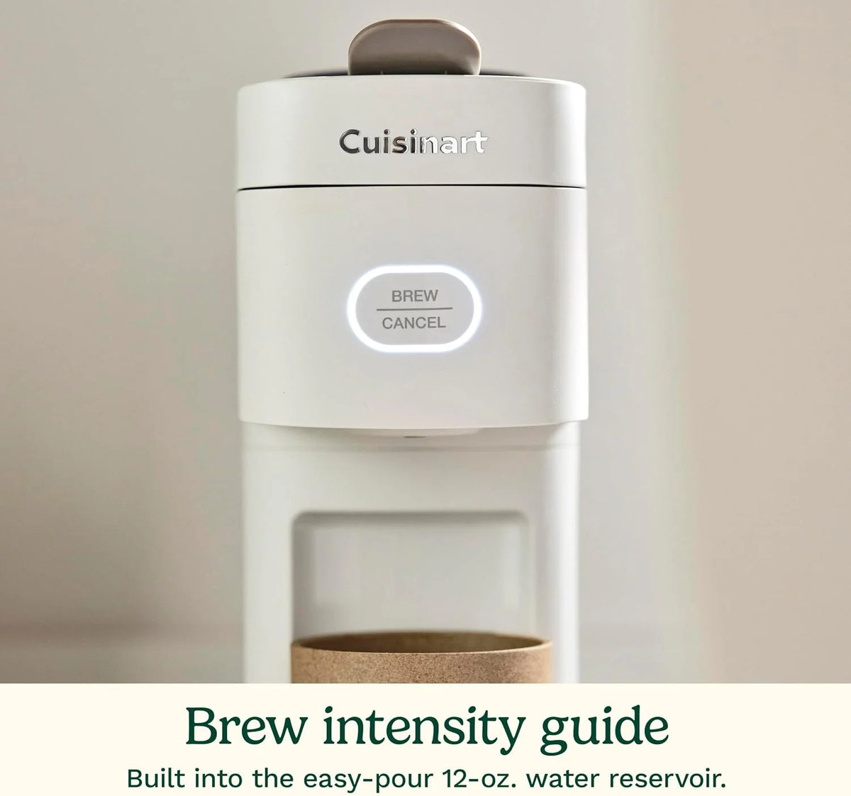 Cuisinart Soho™ Single-Serve Coffeemaker, Truffle, SS-7TR