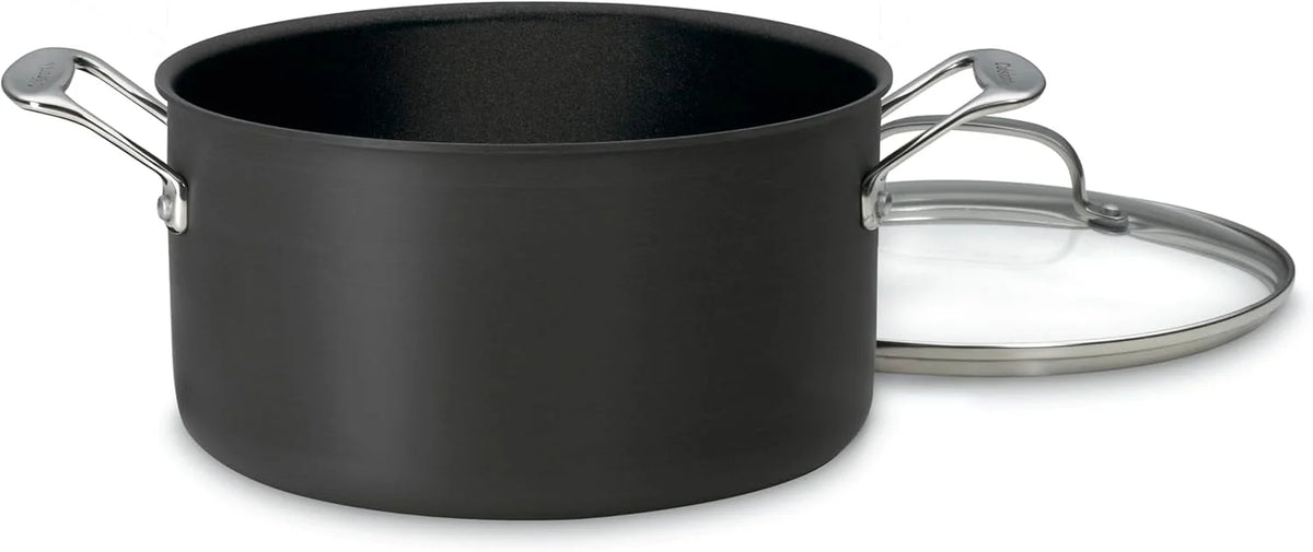 Cuisinart Chef's Classic 6-Quart PURELYCERAMIC™ Nonstick PFAS Free Hard-Anodized, Stockpot with Cover, 644C-24