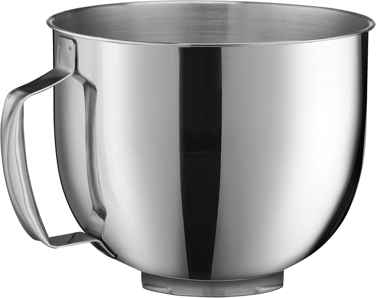 Cuisinart Stand Mixer, 12 Speed, 5.5 Quart Stainless Steel Bowl, Chef’s Whisk, Mixing Paddle, Dough Hook, Splash Guard w/ Pour Spout, White Linen, SM-50NAS, Manual