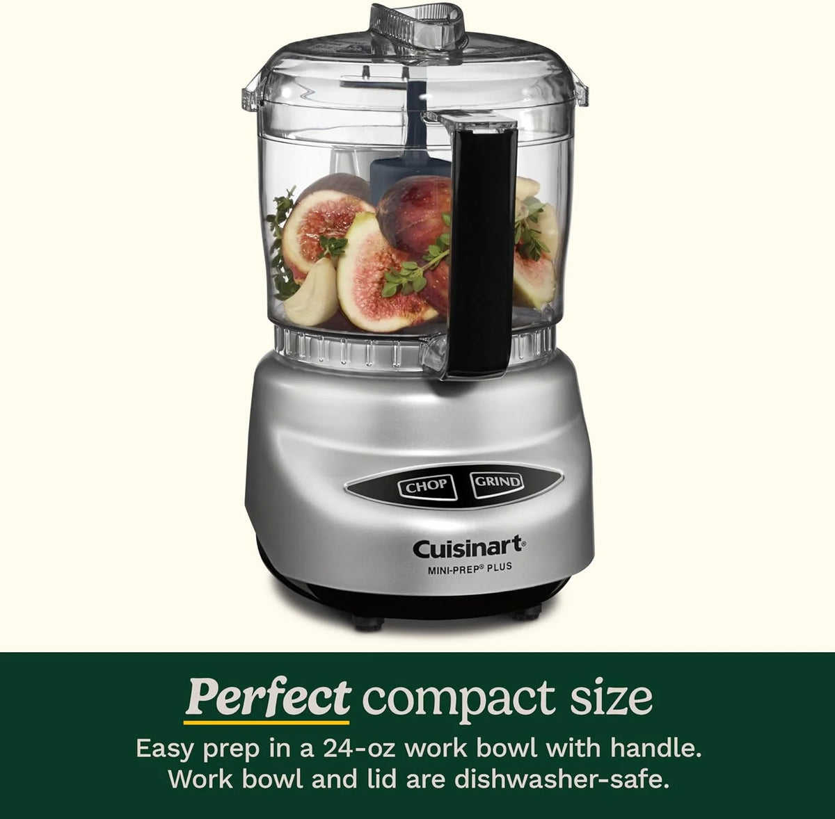 Cuisinart Mini Food Processor, Reversible Blade, 3-Cup Capacity