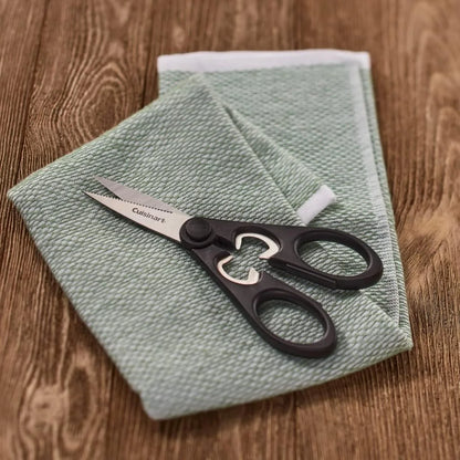 Cuisinart Shears, 8 Inch Kitchen Scissors, Black (Pack of 3)
